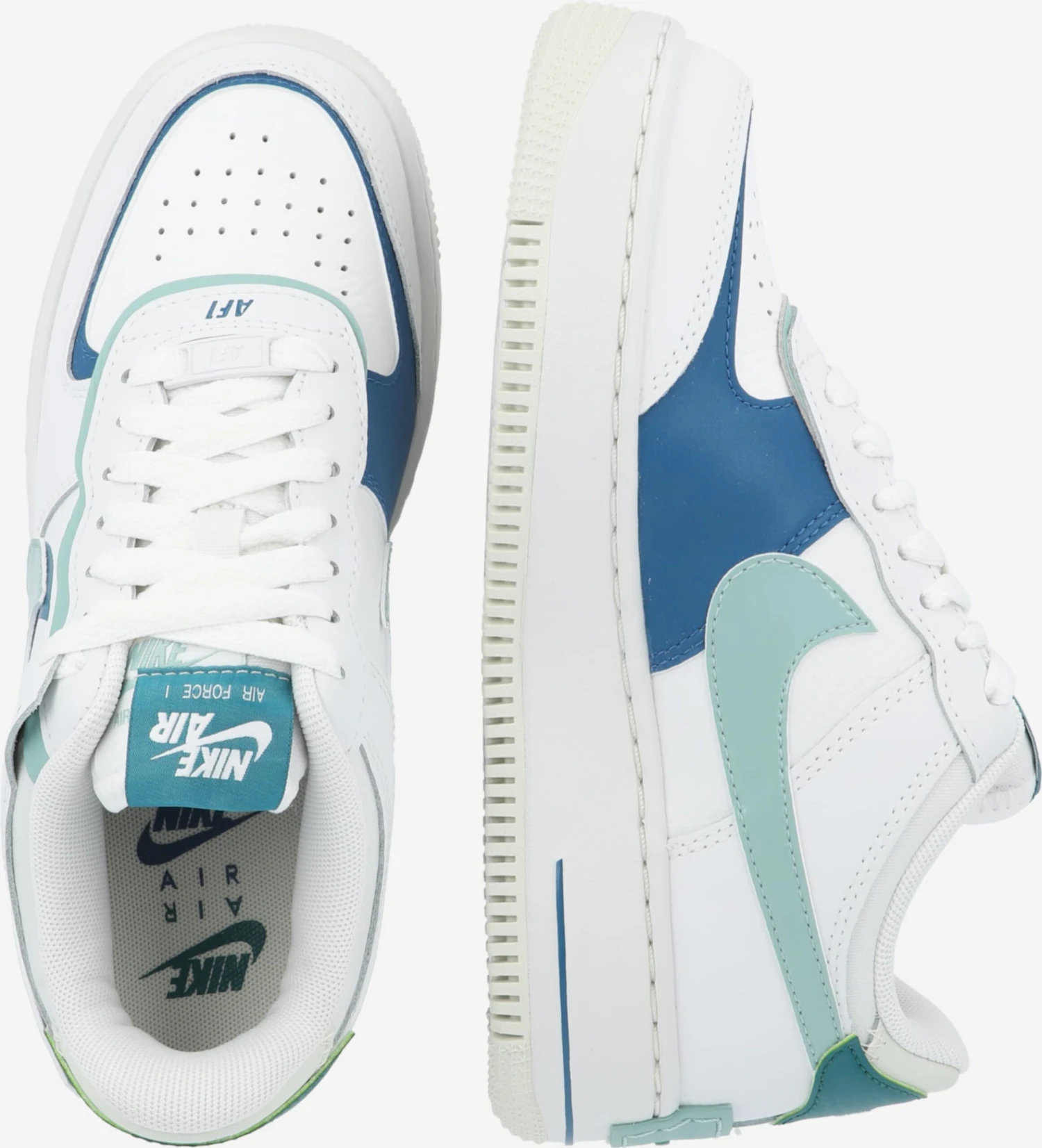 Nike Sportswear Casual Sneakers Sneakers Laag AF1 SHADOW Dames Wit 4 Nike Sportswear Casual Sneakers Sneakers Laag AF1 SHADOW Dames Wit - Image 2