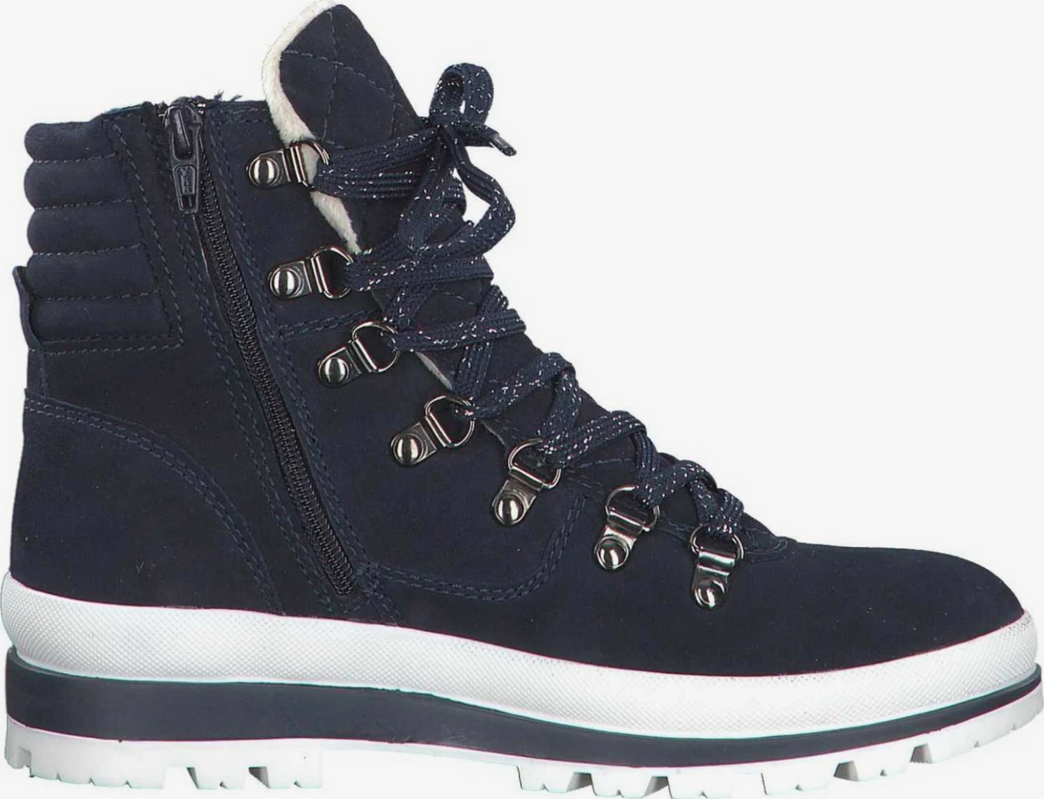 Tamaris Enkellaarsjes Veterlaarsjes Dames Marine 5 Tamaris Enkellaarsjes Veterlaarsjes Dames Marine - Image 3