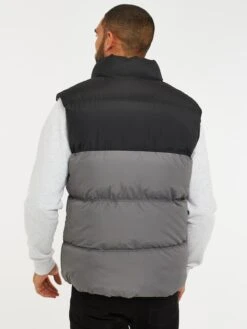 Threadbare Bodywarmers Bodywarmer Gilet Lethame Heren Zwart -Kleding Verkoop ba379fc27daf05e6f5def31bf310c52e