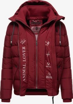 Marikoo Winterjassen Winterjas Taisaa Dames Bloedrood -Kleding Verkoop bae085dfeff33b5495f36d02c007f7cf