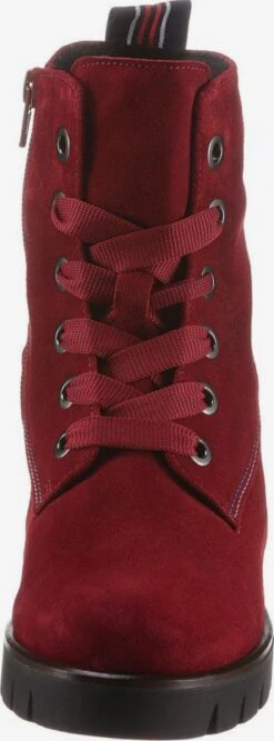 Gabor Enkellaarsjes Veterlaarsjes Dames Donkerrood -Kleding Verkoop baebdb078b35efc2e8513047b22c4d98
