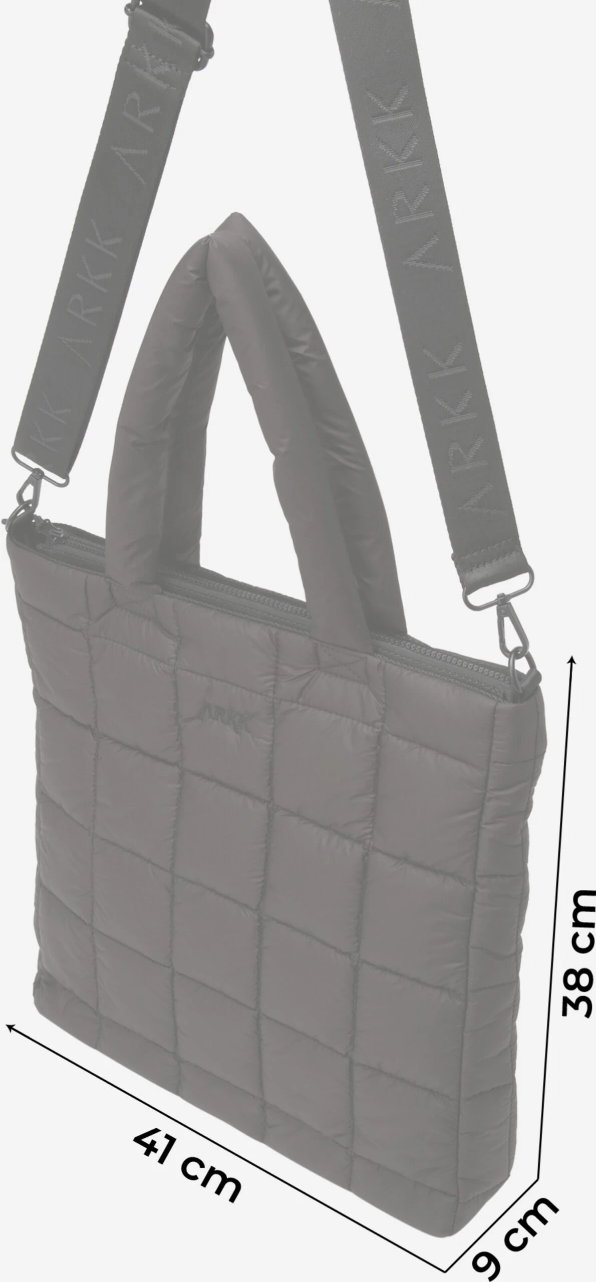 ARKK Copenhagen Shoppers Shopper Dames Zwart 4 ARKK Copenhagen Shoppers Shopper Dames Zwart - Image 2