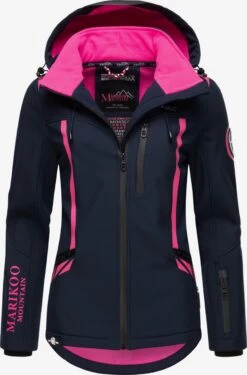 Marikoo Winterjassen Winterjas Dames Navy