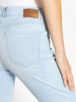 Angels Jeans Slimfit Jeans Cici Crop Slit Dames Lichtblauw -Kleding Verkoop bd870e95ca1a4ad157c247563b73a8e7