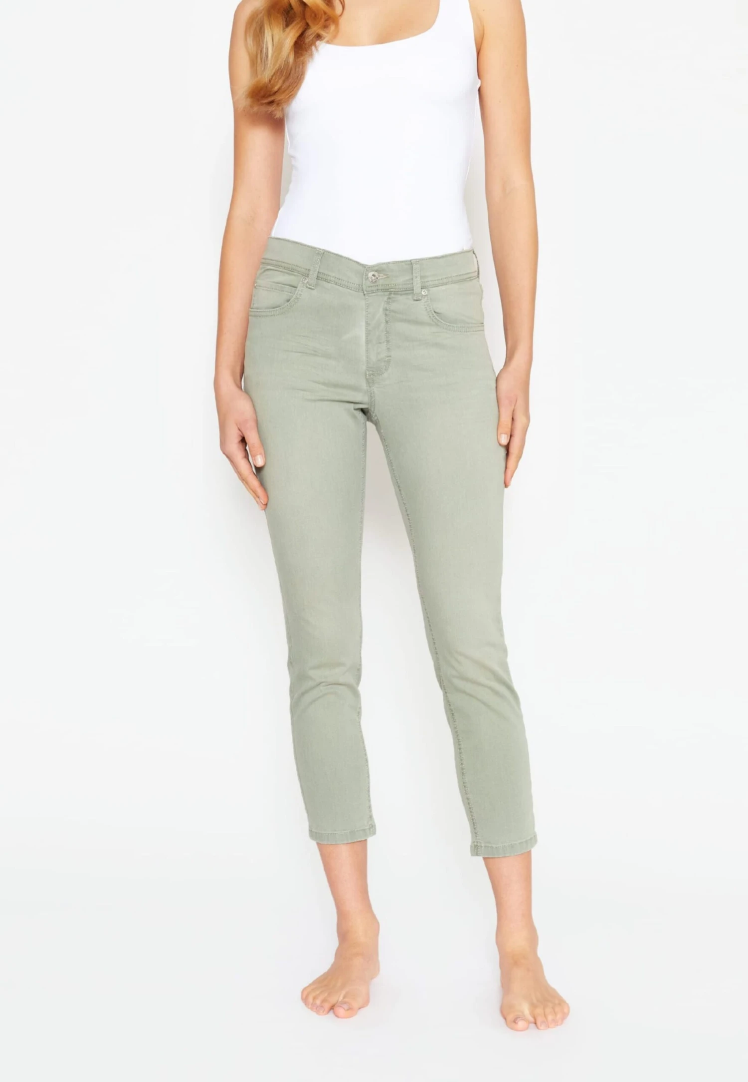 Angels Jeans Slimfit Jeans Dames Groen 5 Angels Jeans Slimfit Jeans Dames Groen - Image 3