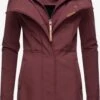 Ragwear Parkas Tussenparka Ybela Dames Wijnrood -Kleding Verkoop be783543cbb437c42504608b981d5a84