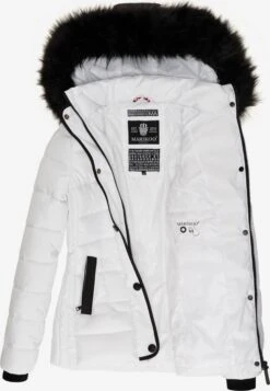 Marikoo Winterjassen Winterjas Unique Dames Wit -Kleding Verkoop bf1fe8474bf823e7b383f129c5e236db