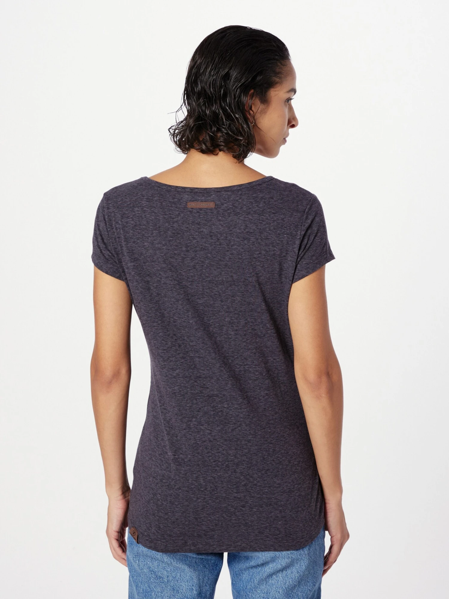 Ragwear T-shirts Shirt MINTT Dames Zwart Gemêleerd 6 Ragwear T-shirts Shirt MINTT Dames Zwart Gemêleerd - Image 4