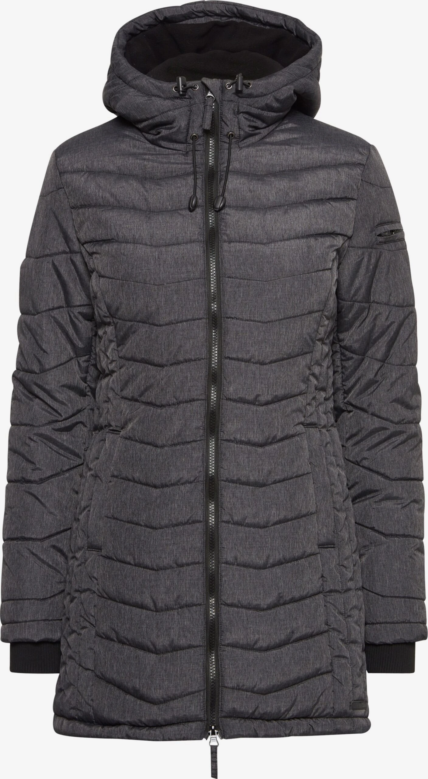 OXMO Winterjassen Winterjas NELLY Dames Zwart 3 OXMO Winterjassen Winterjas NELLY Dames Zwart