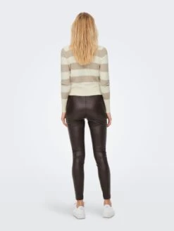 ONLY Fijngebreide Truien Trui Ibi Dames Wit -Kleding Verkoop c879f528be8128c38fc7455d3f4cbce1