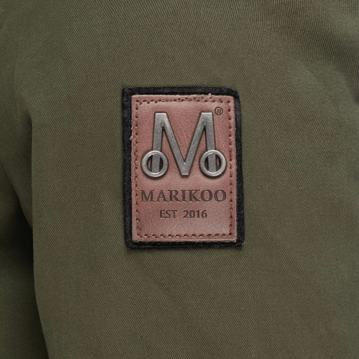 Marikoo Winterjassen Winterjas Bikoo Dames Kaki 8 Marikoo Winterjassen Winterjas Bikoo Dames Kaki - Image 6