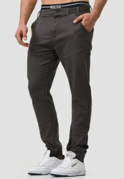 Indicode Jeans Pantalons Tapered Broek Zannes Heren Grijs -Kleding Verkoop cd7e4b6383636877c8359aa9b2d61928