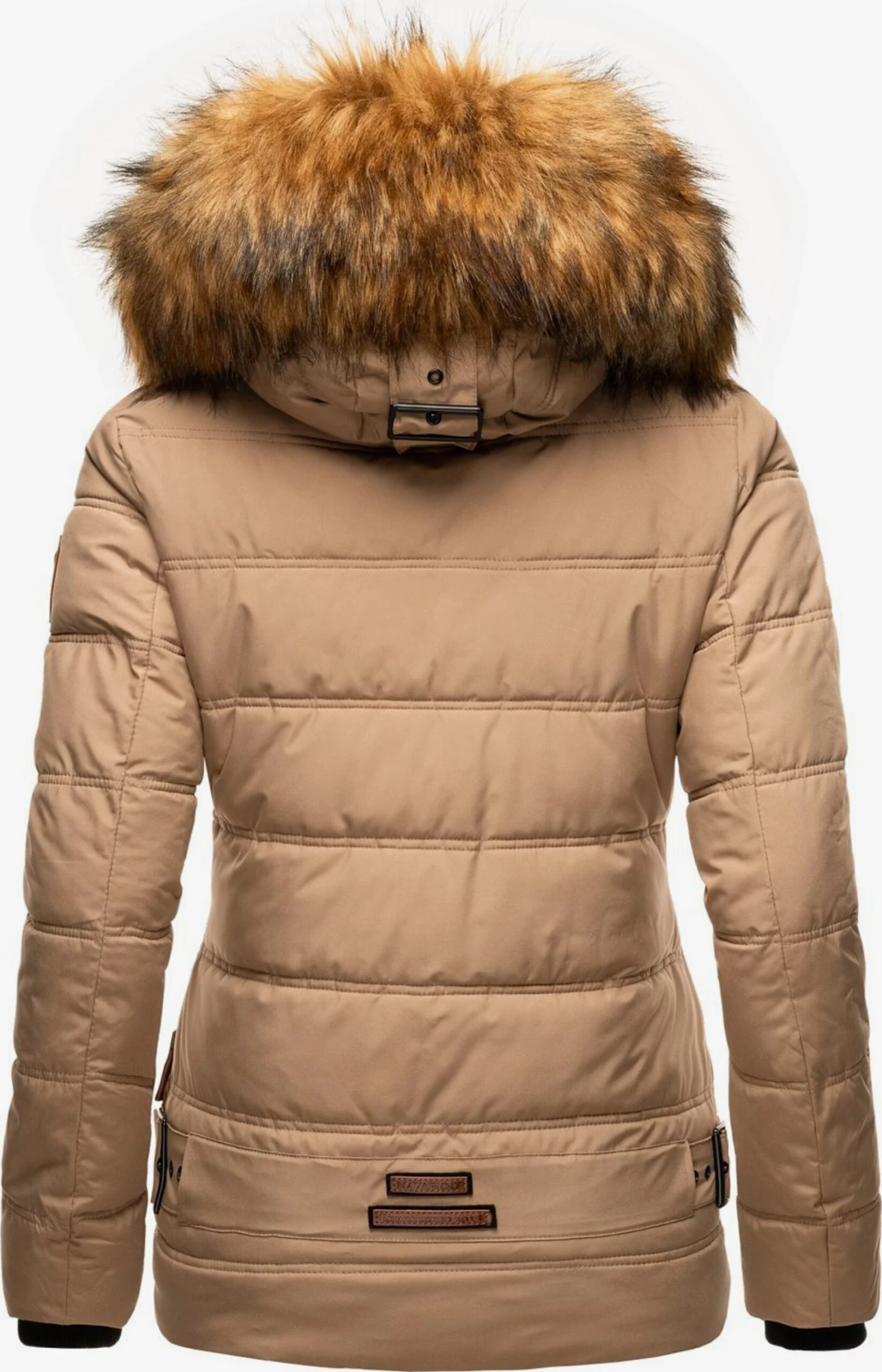 Navahoo Winterjassen Winterjas Zoja Dames Taupe 5 Navahoo Winterjassen Winterjas Zoja Dames Taupe - Image 3