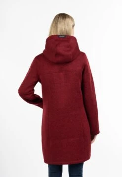 Schmuddelwedda Duffelcoats Tussenmantel Dames Merlot -Kleding Verkoop d2e8ccb257c7810a096df5ba873aefc2