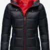 Marikoo Winterjassen Winterjas Leandraa Dames Nachtblauw -Kleding Verkoop d30cc8499e845933678ebaca98234e16