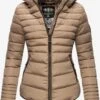 Marikoo Winterjassen Winterjas Amber Dames Beige -Kleding Verkoop d39f76e922ca2bfb77dd80b9b1976d25