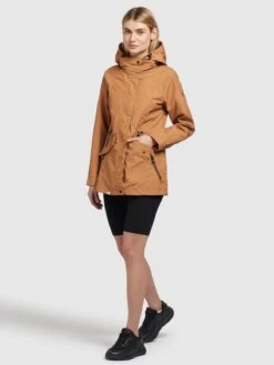 Khujo Parkas Tussenparka FELINA Dames Camel -Kleding Verkoop d94270bf37a833315ef37c17d8e850b8