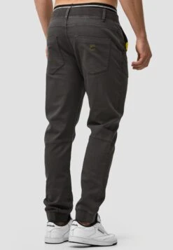 Indicode Jeans Pantalons Tapered Broek Zannes Heren Grijs -Kleding Verkoop da59ff1e9dde5fff07f901ce2ca220fa