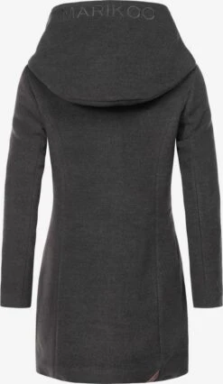 Marikoo Wintermantels Wintermantel Maikoo Dames Antraciet -Kleding Verkoop da85b3d630601e3a1a03a024c67101ee