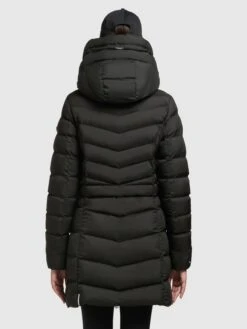 Khujo Korte Mantels Wintermantel Tuhani Dames Zwart -Kleding Verkoop dabea118bb4f886fe0fc53d96bec69f8