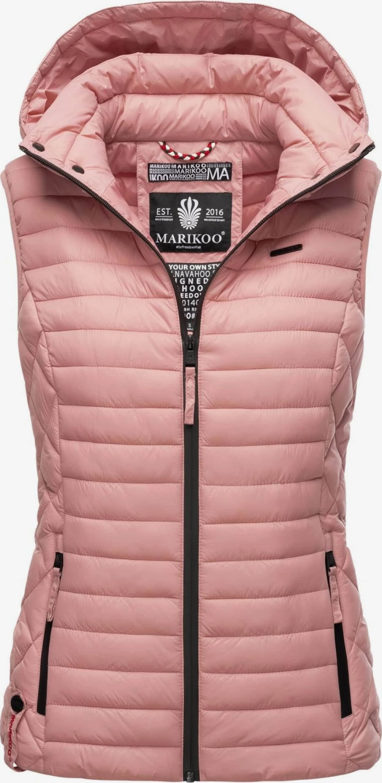 Marikoo Bodywarmers Bodywarmer Hasenpfote Dames Roze 4 Marikoo Bodywarmers Bodywarmer Hasenpfote Dames Roze - Image 2