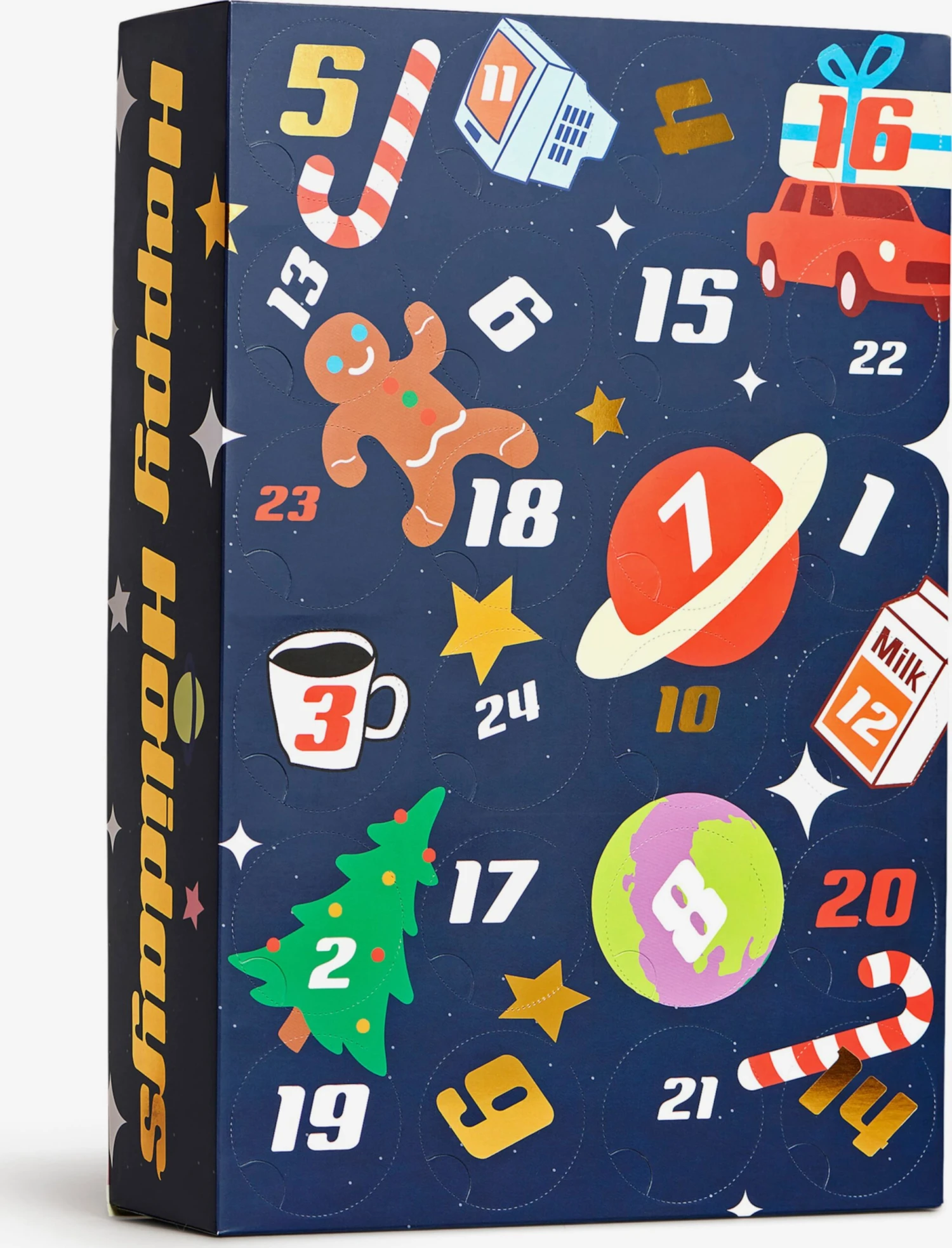 Happy Socks Sokken Adventskalender Dames Gemengde Kleuren 3 Happy Socks Sokken Adventskalender Dames Gemengde Kleuren