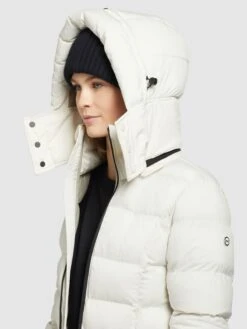 Khujo Wintermantels Wintermantel OLALLA MATT Dames Wolwit -Kleding Verkoop dd6d34340ca57fd02b576e6494b22780