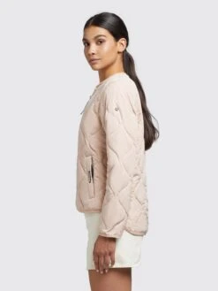 Khujo Tussenjassen Tussenjas Alma Dames Lichtroze -Kleding Verkoop e04eb53fcea2291bda9968bf0b04d97a