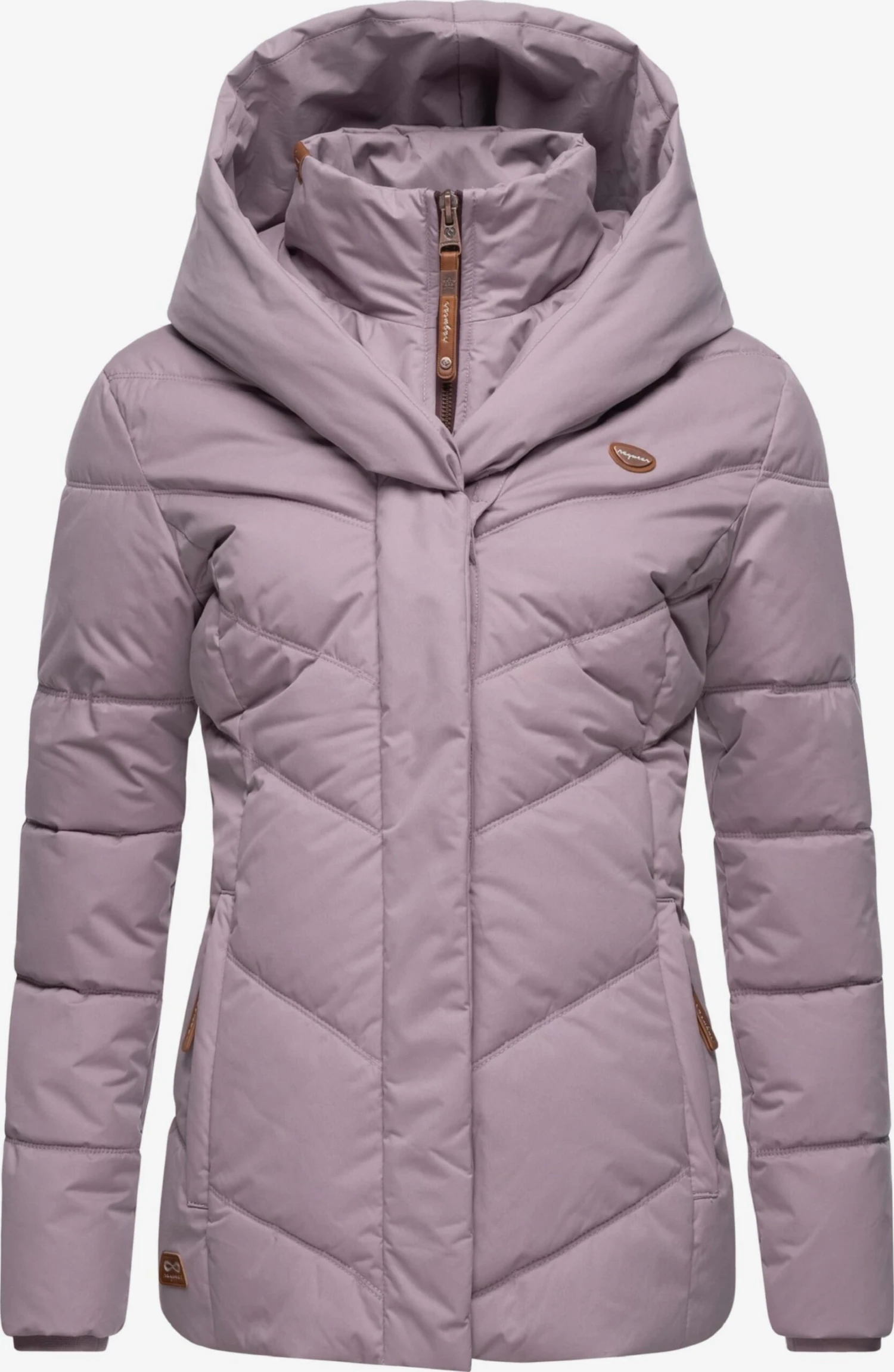 Ragwear Winterjassen Winterjas Natesa Dames Lavendel 3 Ragwear Winterjassen Winterjas Natesa Dames Lavendel