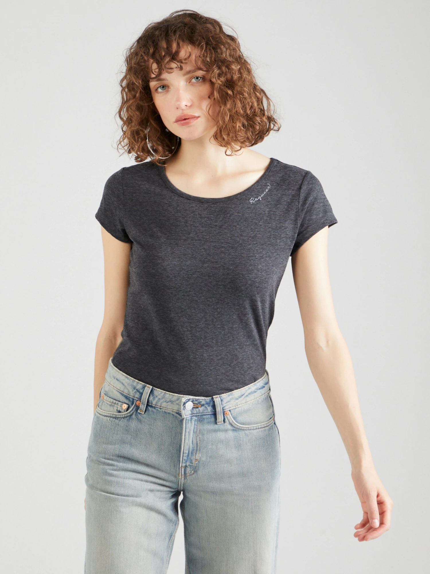 Ragwear T-shirts Shirt MINTT Dames Donkergrijs 5 Ragwear T-shirts Shirt MINTT Dames Donkergrijs - Image 3