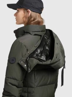 Khujo Wintermantels Wintermantel Cliv Dames Donkergroen -Kleding Verkoop e5b7619c2410c58727f1ab34b9458d20
