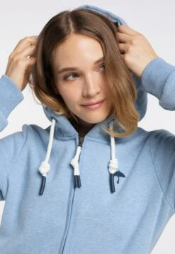 Schmuddelwedda Sweatvesten Sweatvest Dames Navy / Blauw Gemêleerd -Kleding Verkoop e89e3815e2bb27e6b280f8bbbea6f846