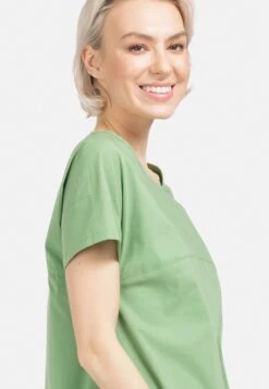 HELMIDGE Midi Jurken Jurk Dames Groen -Kleding Verkoop ea78e0c302b7dabf5638176cc325f5ed