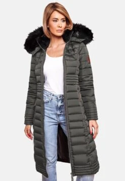 Navahoo Wintermantels Wintermantel Umay Dames Aardetinten -Kleding Verkoop eceea8512fc22551c869d48421331bbb