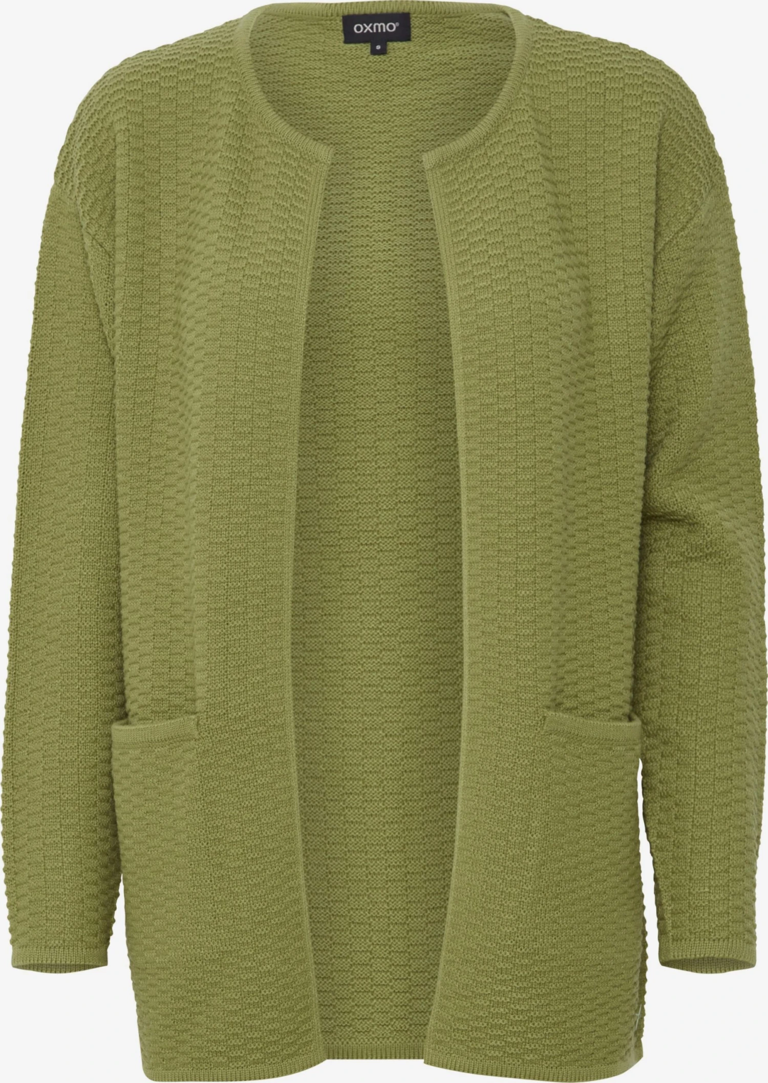 OXMO Vesten Gebreid Vest Dames Groen 3 OXMO Vesten Gebreid Vest Dames Groen