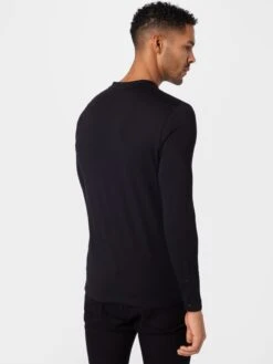 DRYKORN Longsleeves Shirt KENO Heren Zwart -Kleding Verkoop eec5421170909e10fb39ecc30805e158