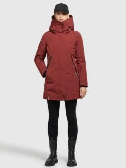 Khujo Winterjassen Winterjas Viona 3 Dames Roestrood 12 Khujo Winterjassen Winterjas Viona 3 Dames Roestrood -Kleding Verkoop ef071a5229469557b31ab3558c3a0edb