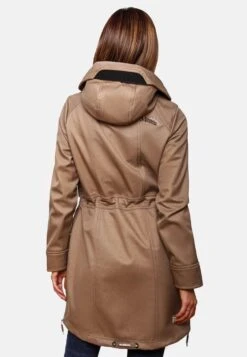 Marikoo Parkas Tussenparka Dames Donkerbeige -Kleding Verkoop f0c119bb3b082f716b7aa71bd61b6b7e