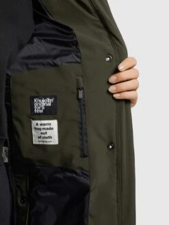 Khujo Tussenmantels Tussenmantel Namita Dames Donkergroen -Kleding Verkoop f12c6eee1bb857a90f14404db6abe248