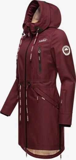 Marikoo Parkas Tussenparka Dames Bordeaux -Kleding Verkoop f1339a94d1004c747839bdcfc51429b3