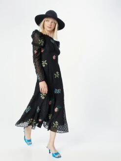 WAREHOUSE Cocktailjurken Cocktailjurk William Morris Dames Zwart 11 WAREHOUSE Cocktailjurken Cocktailjurk William Morris Dames Zwart -Kleding Verkoop f23d82d6b56e2eb68236667624a27084