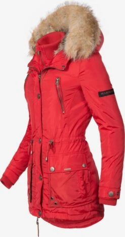 Marikoo Parkas Winterparka Grinsekatze Dames Rood -Kleding Verkoop f2956045bfb80b488f1afa4823c77ac3