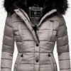 Marikoo Winterjassen Winterjas Lotusblüte Dames Grijs -Kleding Verkoop f4e0f9ea7cfae1669a117976d83e13eb