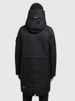 Khujo Wintermantels Winterjas Tuck Heren Zwart -Kleding Verkoop f507eb42c658b918d76fa012e06ab65b