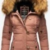 Navahoo Winterjassen Winterjas Zoja Dames Bruin / Lichtbruin -Kleding Verkoop f71b04ecc20ee8af66ad04a938bbb673