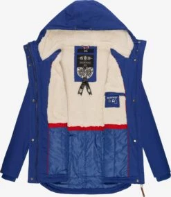 Marikoo Winterjassen Winterjas Bikoo Dames Blauw -Kleding Verkoop f79809803b4d2e38901ea36db508d070