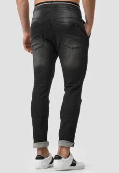 Indicode Jeans Pantalons Slimfit Broek Fabrizio Heren Zwart -Kleding Verkoop f9fc387dd115ffd4f6361b82c4e495bf