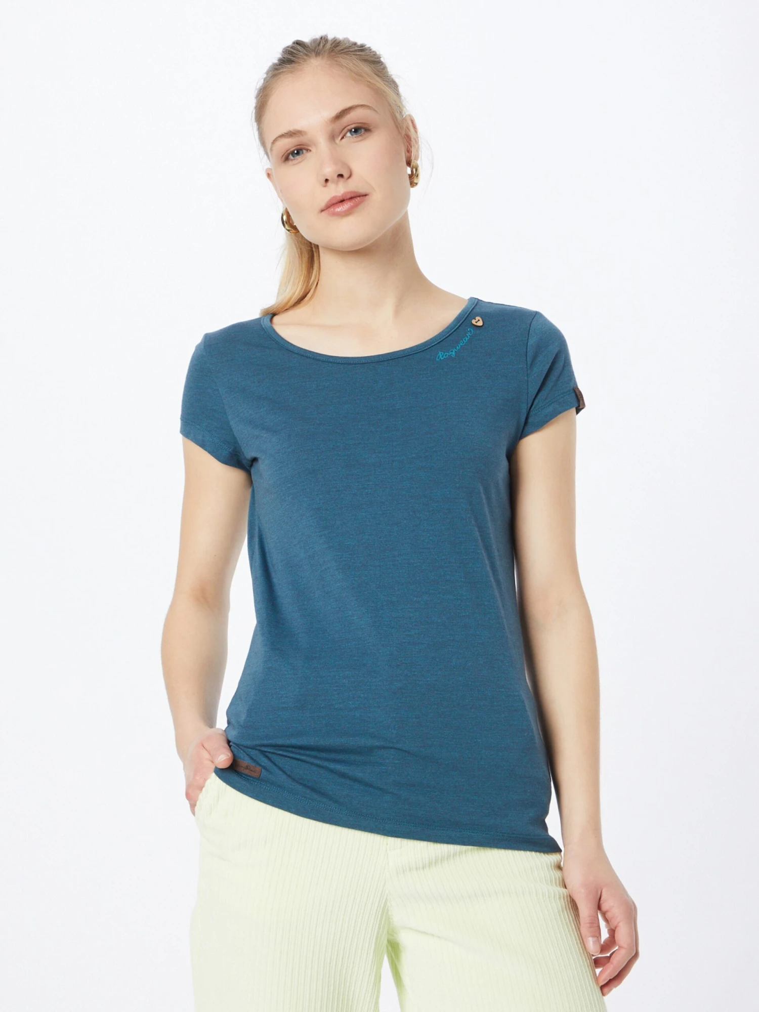 Ragwear T-shirts Shirt MINTT Dames Petrol 5 Ragwear T-shirts Shirt MINTT Dames Petrol - Image 3