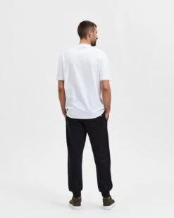 Selected Homme T-shirts Shirt TRUMAN Heren Wit -Kleding Verkoop fce9ce9c71b621b1d53ce655d7457fd7