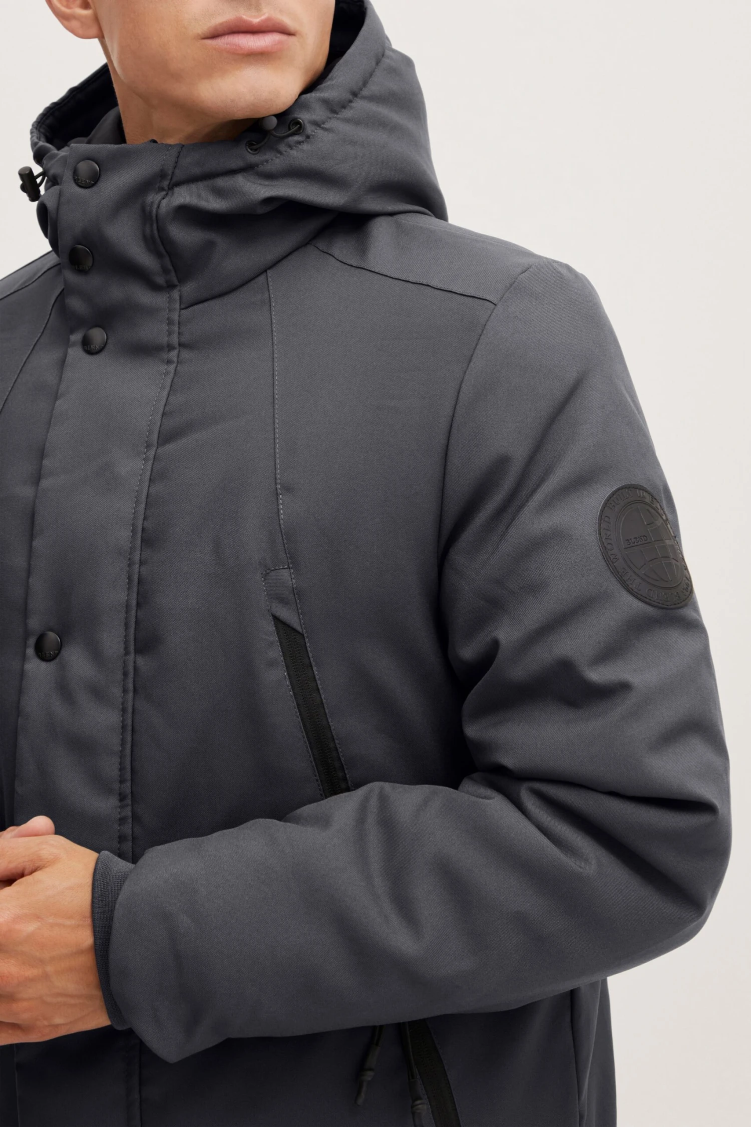 Blend Parkas Winterparka Talan Heren Grijs 7 Blend Parkas Winterparka Talan Heren Grijs - Image 5